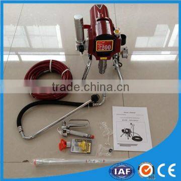 Electrical high pressure airless paint sprayer