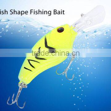 1pc Outdoor 9.5CM Fishing Lures Crank Bait Tackle Swim Bait With 3D Eyes Verisimilar Hard Bait photo-5