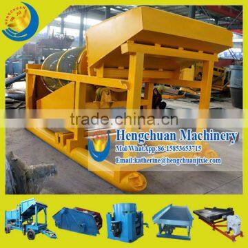 China Supplier Shandong Hengchuan Skid Type Mobile Trommel Gold Washing Plant for Gold Separation photo-5
