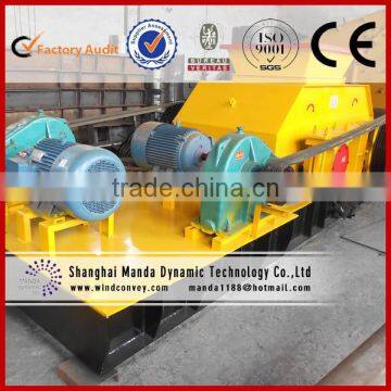 Full service wood crush minimum can reach 2-10 mm easy maintance furnace slag roller crusher machine