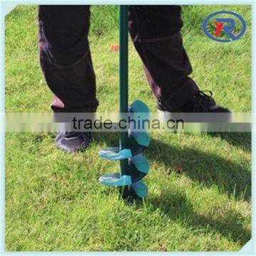 garden hand tool for fence post