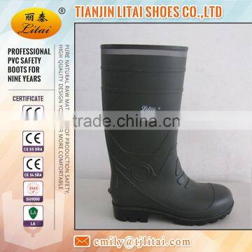 Cheap Men Black Safety Work Boots photo-2