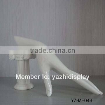 2015 Hot Sale Fiberglass Roman Column Mannequin Hand Jewelry Diaplay photo-2