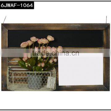 Antique Country Design Verticle Wall Hanging Planter photo-2