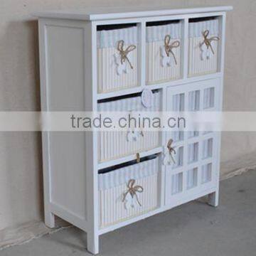 2014 Antique FSCstorage Wooden Cabinet With Drawer for Living Room photo-4
