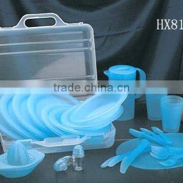 30 pc Portable Plastic Picnic Cultery Set