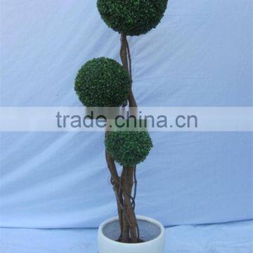 Wholesales Artificial Boxwood Spiral Indoor Artificial Trees, Spiral Topiary Tree photo-2