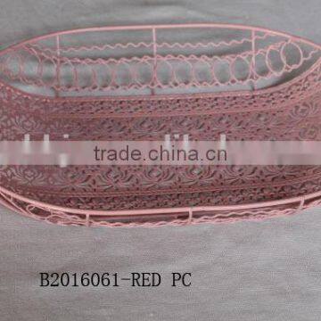 Iron Wire Rectangle Plate With Handle photo-6