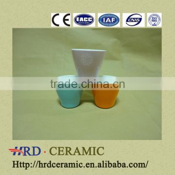 2015 New Advertising promotion white ceramic cup