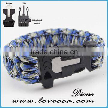 Firestarter Buckle With Logo Paracord Bracelet ,350/480/550 Paracord Survival Bracelet photo-4