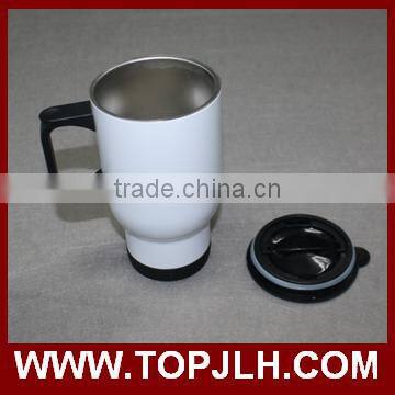 Hot Selling Blank Metal Car Mug Traveling Tea Cups photo-5
