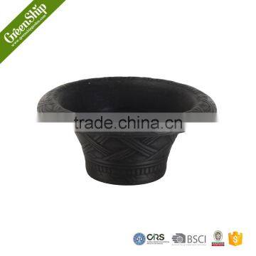 High Quality Round Plastic Flower Pot/Planter/10 Years Lifetime photo-3