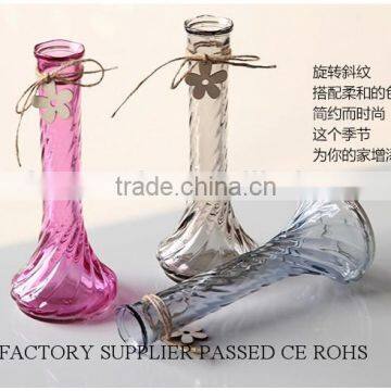 Various Colored Tall Glass Bottle Vase photo-3