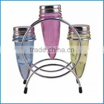cylindrical perfume glass bottle