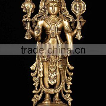 indoor decoration metal bronze buddha indonesian statues for temple