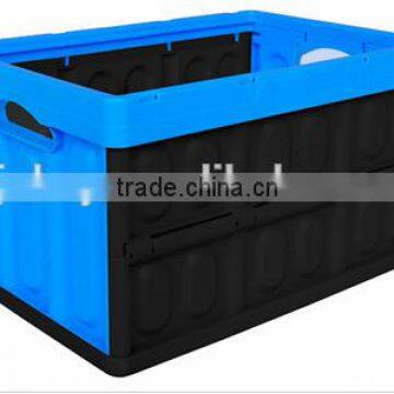 Colorful plastic foldable crates/Customized color