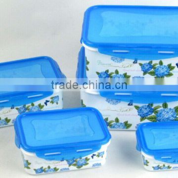 5pc Rectangle Food Storage Set Food container with lid