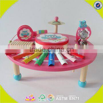 wholesale new fashion wooden musical baby toys best design wooden musical baby toys W07A112