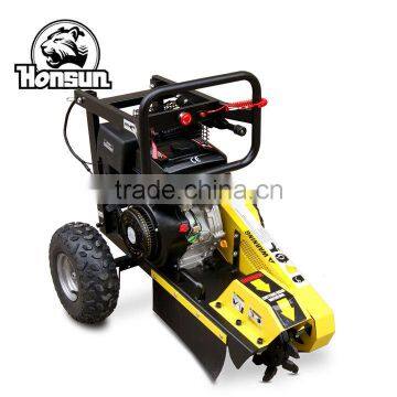 Germany Wan Exhibition invited 9 teeth Honda GX390 gasoline powered tree stump grinder