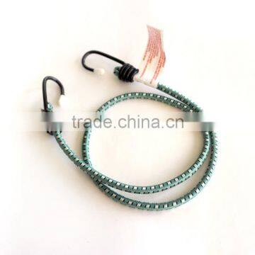 900MM X 8MM High Quality Colorful Polyester Elastic Luggage Rope, Bungee Cord With Hooks for Packing photo-2