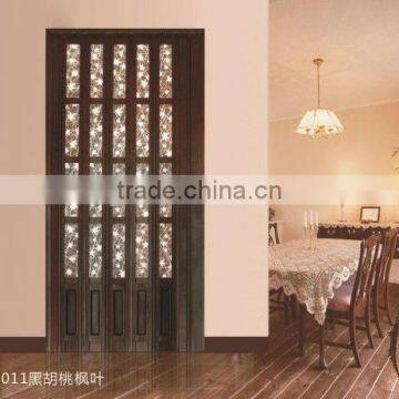 interior glass folding door, lightweight folding door, louver cabinet door