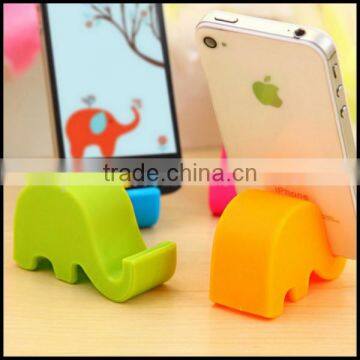OEM Elephant Shape Plastic Mobile Phone Holder for Sale/High Quality Colorful Plastic Cute Mobile Phone Holder for Sale photo-2