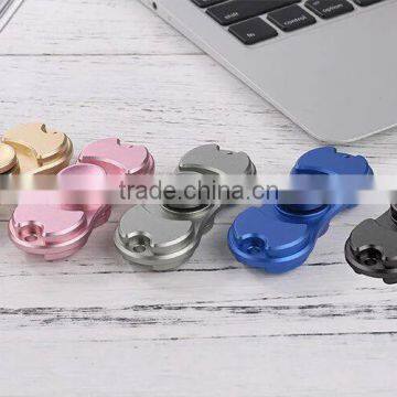 2017 Newest Release Stress Fidget Toys Metal EDC Fidget Spinner, Pure Copper or Aluminum Finger Spinner Toy photo-3