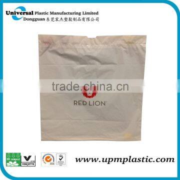 Disposable Plastic Cotton Drawstring Bag photo-2