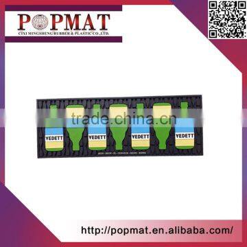 Rubber/PVC Bar Rail Spill Mat photo-2