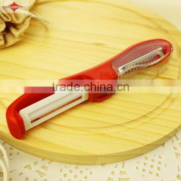 ZY-N3001 Kitchen Gadgets Multi Functional Double Head Vegetable Peeler photo-3