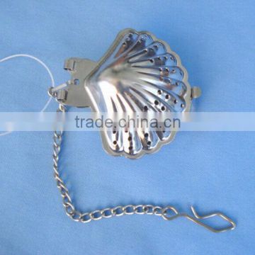 Sea Shell shape Stainless Steel Tea Strainer