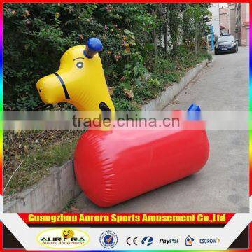 best popular inflatable horse racing Competition Game Inflatable Pony Hop Race for kids and adult