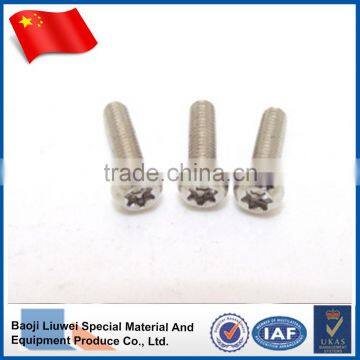 HIGH QUALITY AND LOW PRICE DIN933 TITANIUM HEXAGON HEAD BOLTS photo-3
