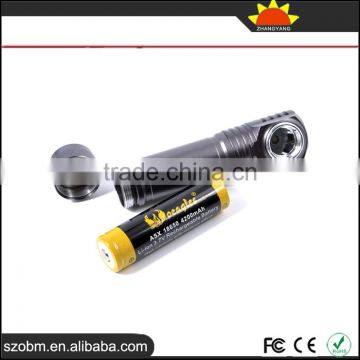 New Arrival A-D5 Aluminum Alloy Mini XPG-R5 3 Modes LED Flashlight Torch With Clips and Magnet photo-6