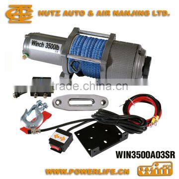 UTV Electric Winch 12V ATV Winch 3500lb 4000lb 4500lb WIN3500A01 photo-2