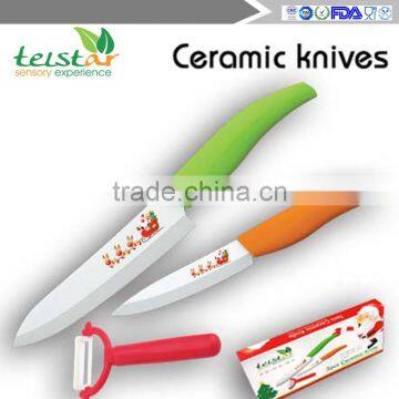 Manufacturers selling zirconia ceramic knife set 3 PCS