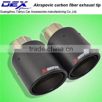 High Quality Auto Part Exhaust AKRAPOVIC Carbon Fiber Tip photo-2