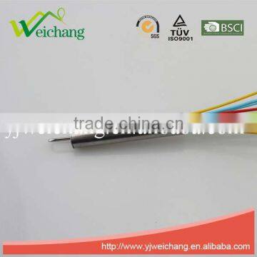 WCC2535 Good Quality Heart Shape Egg Whisk Silicone Wire Whisk, Egg Frother, Milk & Egg Beater Blender 12" Hot Sales photo-4