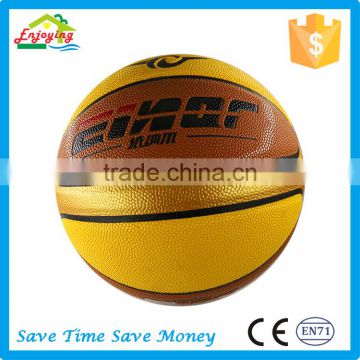 Popular Promotion Cheap Price Advertising Pu Design Your Own Size Six Basketball For Practice