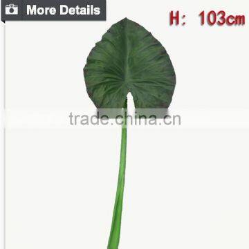 Decorative Artificial Plants Large Holland Fairy Taro Leave Artificial Leaves photo-3