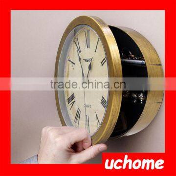 UCHOME Wall Safe Clock Wall Clock Gift Safe Clock