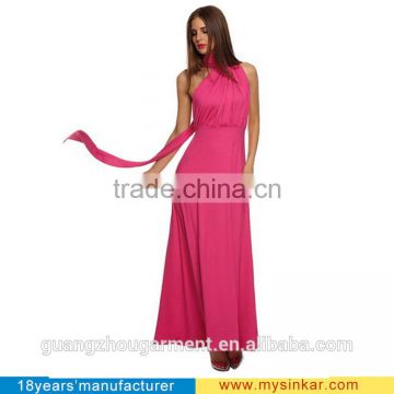 Women's Transformer Long Dress Bridesmaid Convertible Wrap Long Cocktail Wedding Party Prom Ball Gown Dress