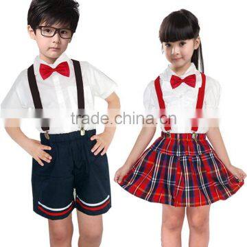 New Cutomized Primary School Uniform Shirts Kids School Uniforms Wholesale photo-3