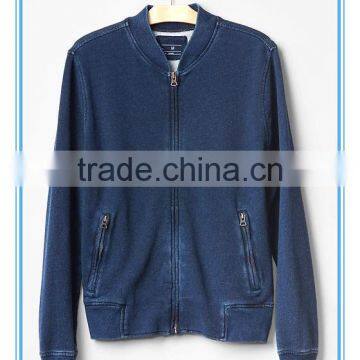 Indigo Bomber Sweatshirt photo-3