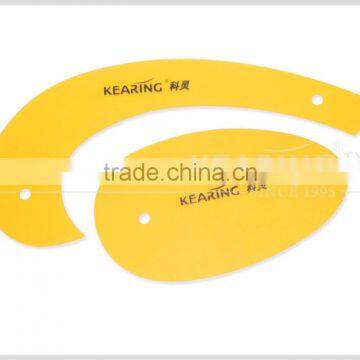 Factory Wholesale Garment Curve Rulers in 1.2mm Thick Plastic 5pcs in an Opp Bag Flexible #1305S photo-3