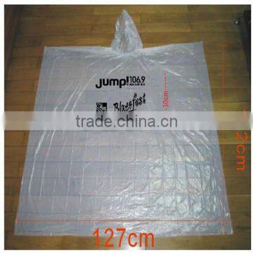 Children Disposable Emergency PE Rain Poncho Rain Coat Raincoat for Kids photo-5