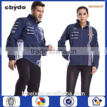 2017 latest design Fashion slim fit bulk man jacket custom outdoor sport bomber jacket wholesale