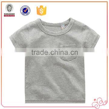 China Apparel Supplier Factory Direct Printed Custom Kids Clothes Child T-shirt With Pocket photo-6