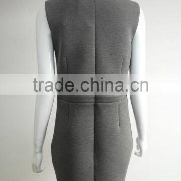 Fashion Women Neoprene Knit Dress photo-3