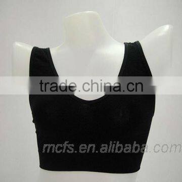 Wholesale Black Sexy Bra Top Soft Ladies Lingerie Bras Women's Seamless Bra Underwear